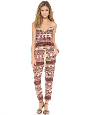 Cleobella Sloane Jumpsuit with Paisley Print