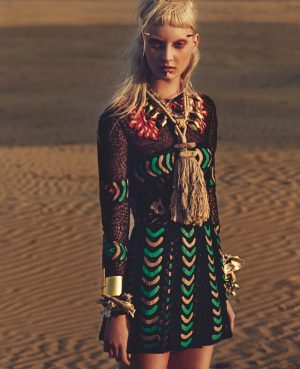 Codie Young is Punk at the Beach for W Korea by Philip Riches – Fashion ...