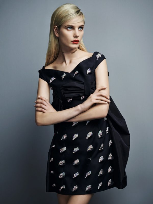 Anmari Botha Models Dior Couture for Tatler Hong Kong