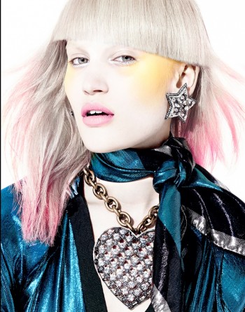 Jem & The Holograms Inspired Fashion for V by Manolo Campion