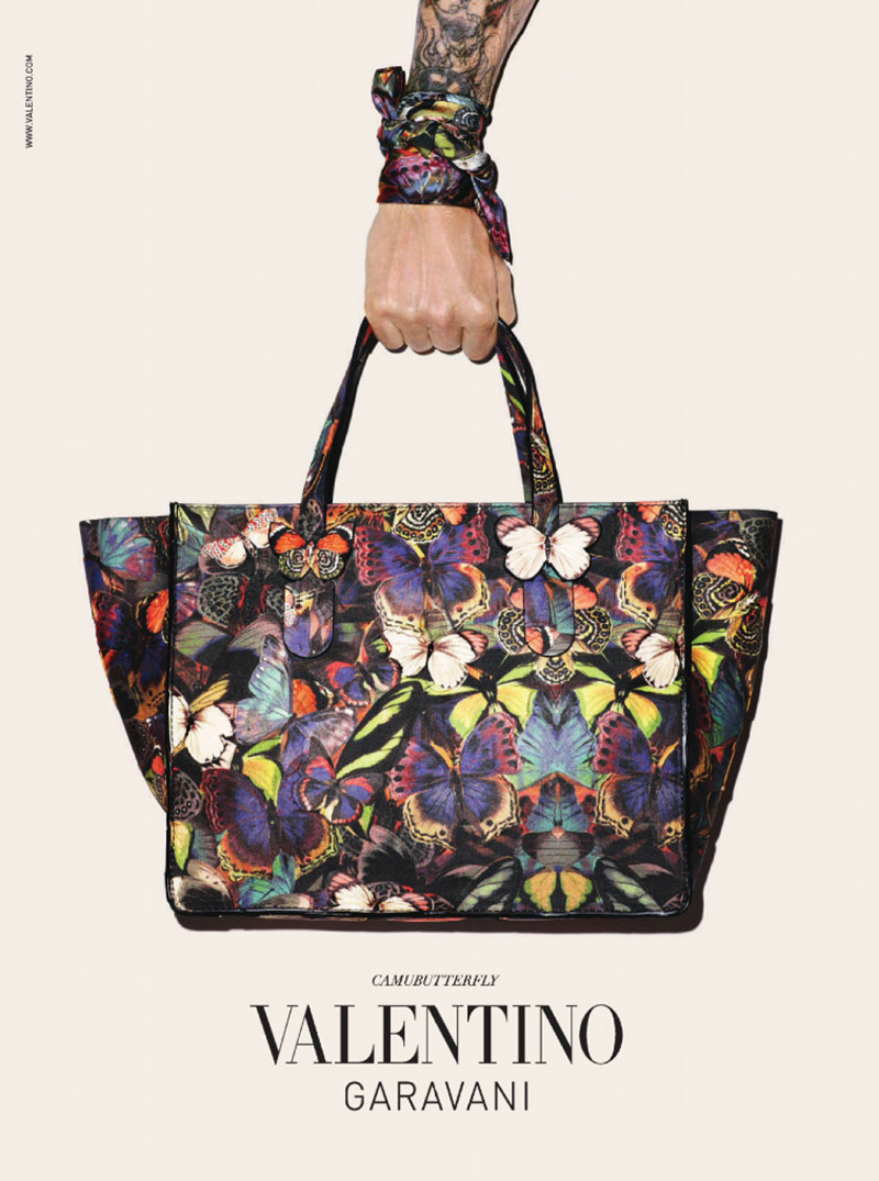 flise Certifikat nødvendig Terry Richardson for Valentino Fall '14 Accessories Ad Photos