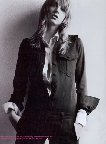 Chloe Fall 2003 Campaign with Angela Lindvall