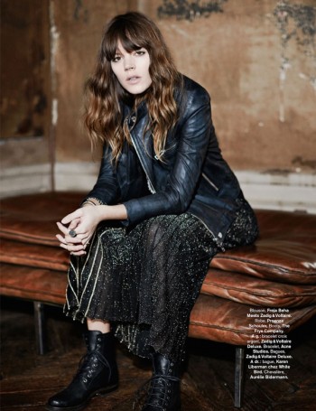 Freja Beha Erichsen Plays a Photographer for Fred Meylan in Glamour France