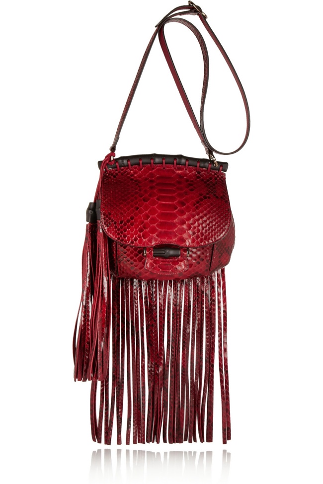 Fringe Handbags: Saint Laurent, Gucci, Miu Miu