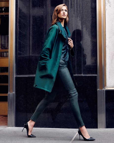 Karlie Kloss Poses in New York Streets for Neiman Marcus Shoot ...