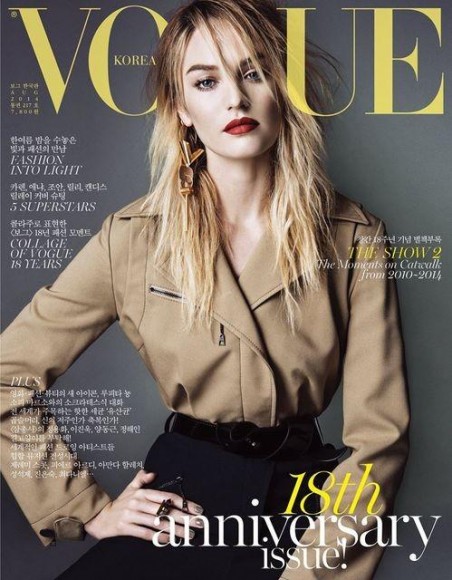 Candice Swanepoel, Anja Rubik, Joan Smalls + More Cover Vogue Korea ...