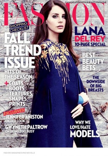 Lana Del Rey Stars in Fashion Magazine, Talks Barrie James O’Neill