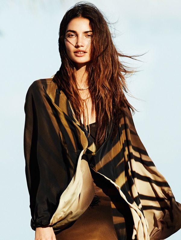 Lily Aldridge Wears Bohemian Chic Style for July Cover Shoot of Glamour ...
