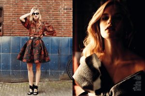 Milou Sluis & Isabel Scholten Go to the Laundromat for L'Officiel ...