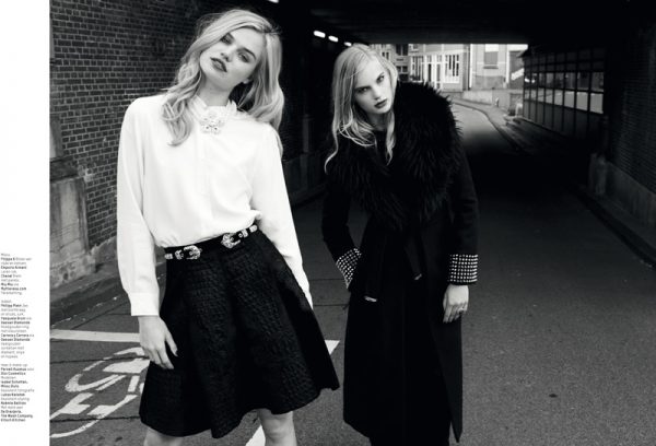 Milou Sluis & Isabel Scholten Go to the Laundromat for L'Officiel ...