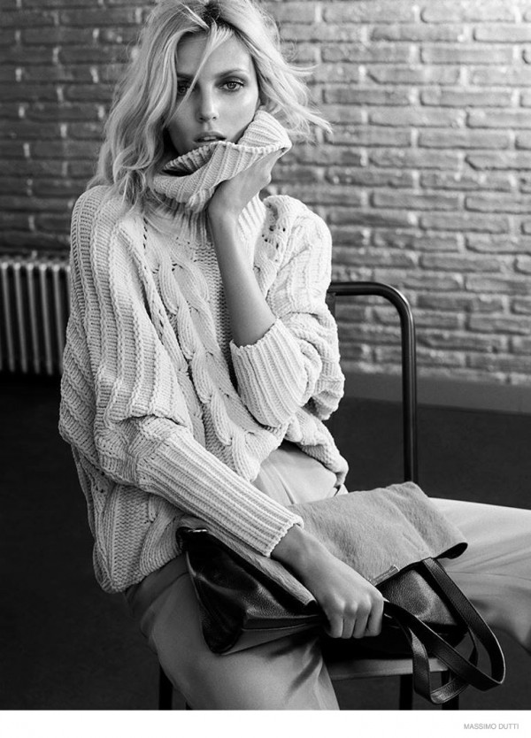 Anja Rubik Wears Elegant Outerwear in Massimo Dutti New York City Fall ...