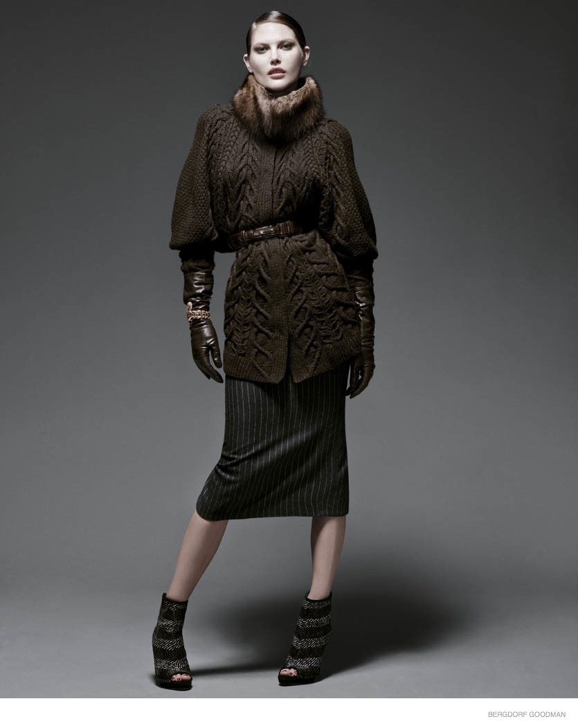 Catherine McNeil Models Eclectic Fall Fashion for Bergdorf Goodman ...