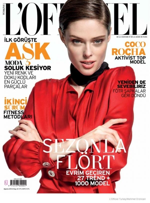 Coco Rocha Wears Street Style for L'Officiel Turkey by Mehmet Erzincan ...