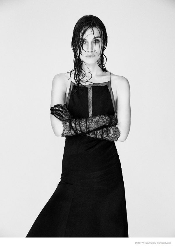 Keira Knightley Goes Topless, Models Messy Hair for Interview Shoot by ...