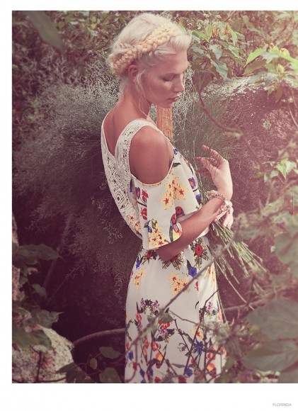 Aline Weber Models Bohemian Style for Florinda Spring 2014 Campaign ...