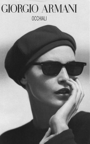 TBT | Nadja Auermann is Perfection in Armani’s Fall 1996 Campaign ...