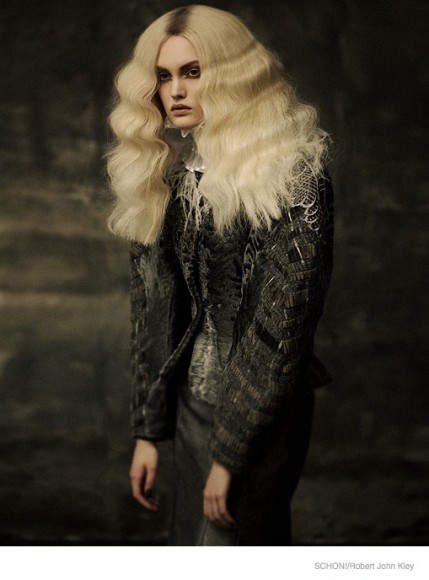 Victoria Anderson Models Dramatic Looks for Schon! Feature – Fashion ...