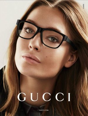 Nadja Bender Appears in Gucci Eyewear Fall 2014 Ad – Fashion Gone Rogue