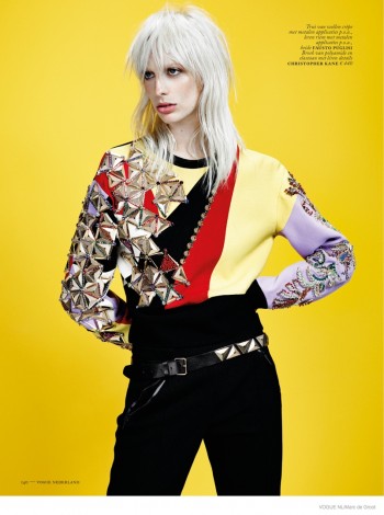 Lili Sumner in Standout Style for Vogue Netherlands by Marc de Groot ...