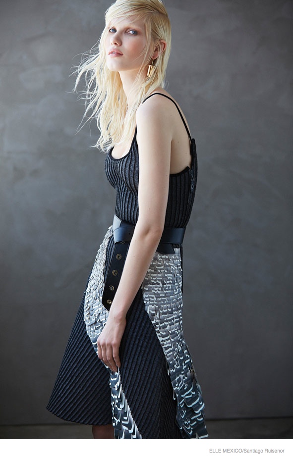 Yulia Terrenti Models  Louis  Vuitton  Fall Looks for Elle 