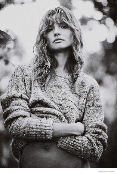 Magdalena Frackowiak Models Fall Outerwear for Mixt(e) by Emma Tempest ...