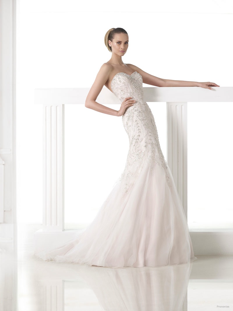 Pronovias 2015 Crystal Collection Wedding Dresses 5381