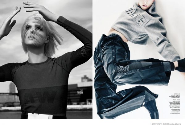 Alexander Wang x H&M in L'Officiel Mexico Shoot by Sevda Albers ...