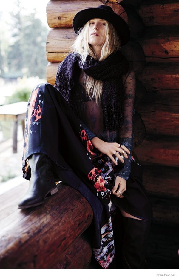 Dree Hemingway Stars in Free People’s October 2014 Catalogue – Fashion ...