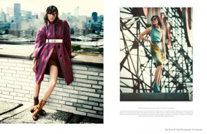 Alison Nix in Cool Prints for Bazaar Mexico by Riccardo Vimercati ...