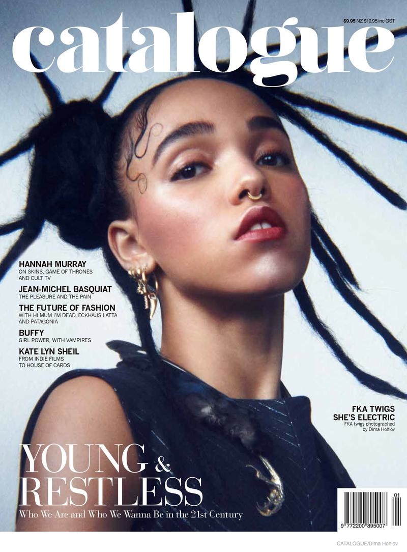 FKA Twigs Stars in Catalogue Magazine August 2014 Cover Shoot - Fashion ...