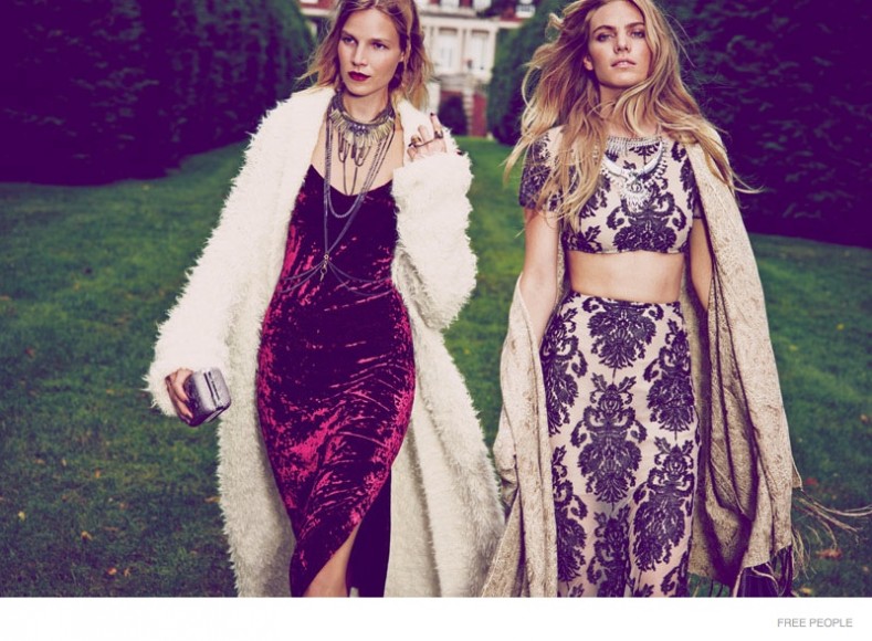 Free People Features Holiday Dressing in Its November 2014 Catalog ...
