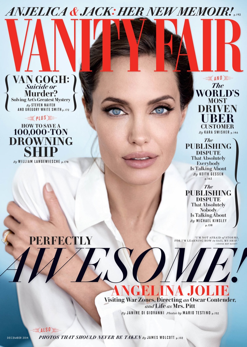 Angelina Jolie's Louis Vuitton campaign image revealed