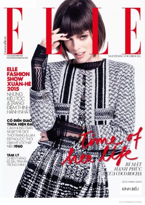 Coco Rocha Takes it To the Max for Elle Vietnam by Stockton Johnson ...