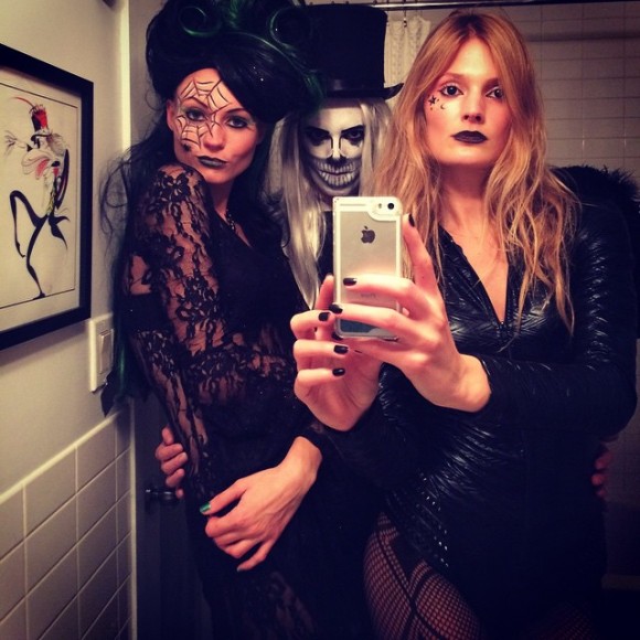 Halloween Model Instagrams w/ Alessandra Ambrosio, Ana Beatriz Barros