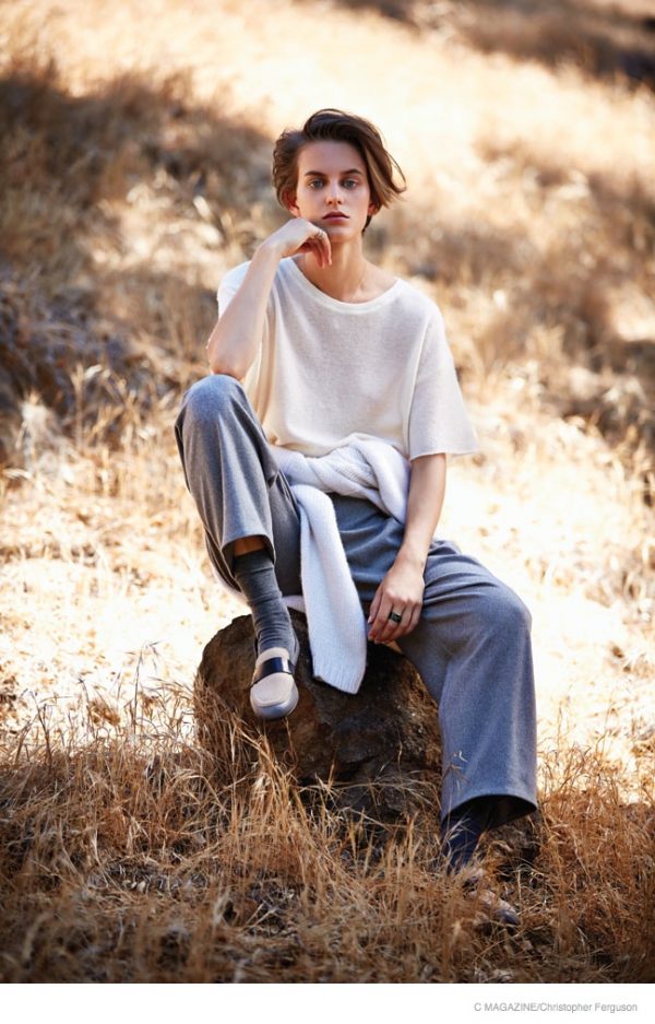 Ellinore Erichsen Takes on Outdoors Style for C Magazine – Fashion Gone ...