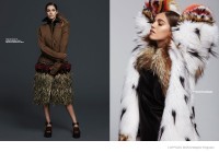 Samantha Gradoville Bundles Up in Fur for L’Officiel Mexico – Fashion ...
