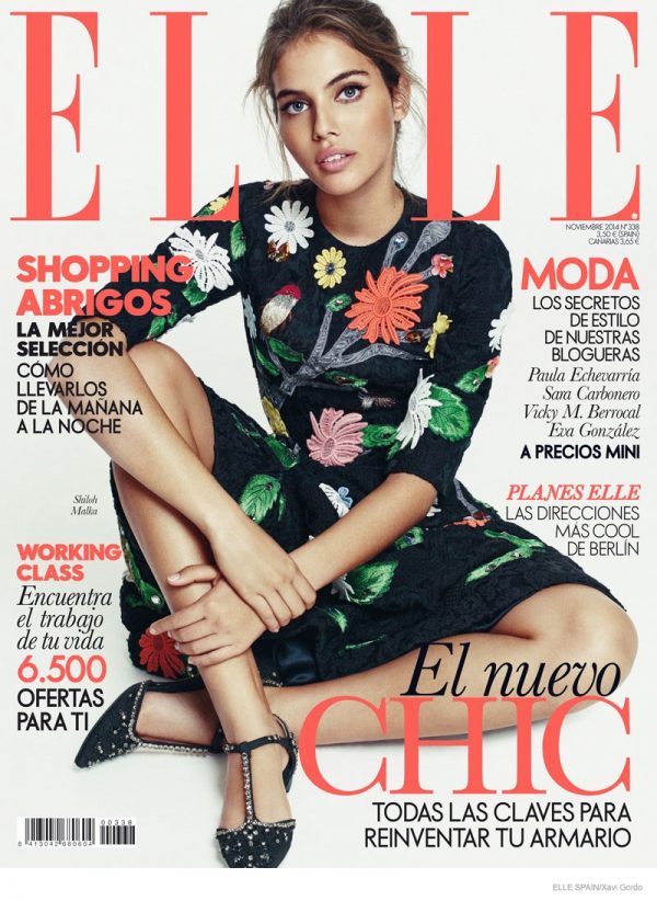 Shiloh Malka Models Chic Style for Elle Spain by Xavi Gordo – Fashion ...