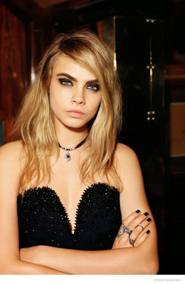 Cara Delevingne Stars In Topshop Holiday 2014 Campaign – Fashion Gone Rogue