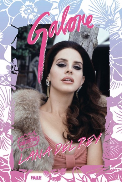 Lana Del Rey Charms for Galore Shoot by Francesco Carrozzini – Fashion ...