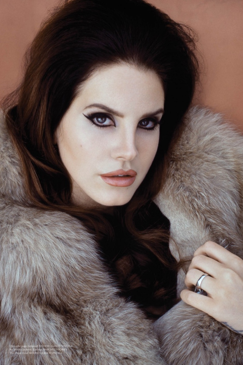 Lana Del Rey Charms For Galore Shoot By Francesco