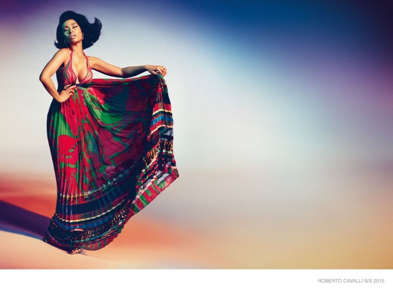 Nicki Minaj for Roberto Cavalli Spring 2015 Ad Campaign