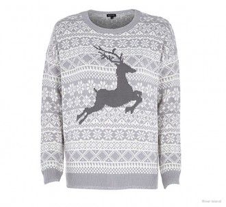 Shop River Island Christmas Sweaters