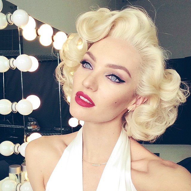Candice Swanepoel Stuns as Marilyn Monroe – Fashion Gone Rogue
