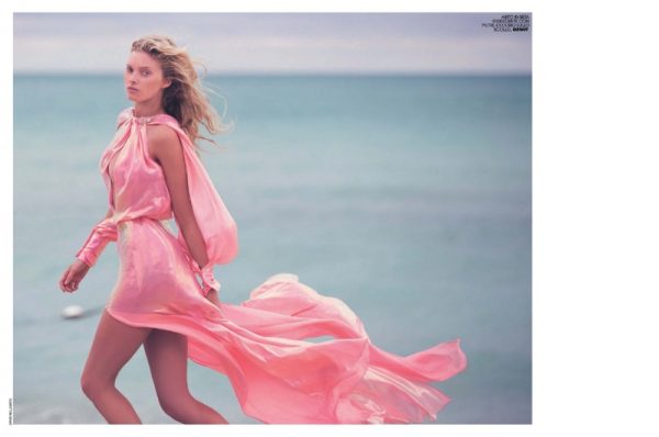 Elsa Hosk Strips Down for ‘Hot Pink’ Photo Shoot in Marie Claire Italy ...