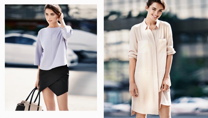 Andreea Diaconu Wears ‘Structured Softness’ for H&M Trend Update ...