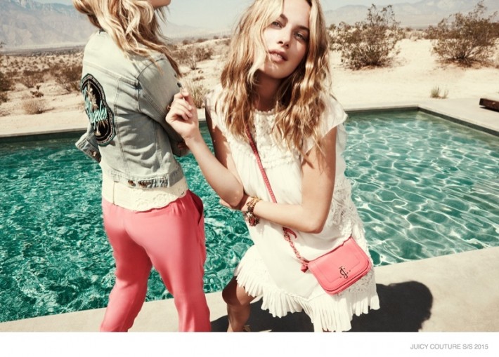 Cato And Camille Go Poolside For Juicy Couture Spring 15 Shoot Fashion Gone Rogue 1449