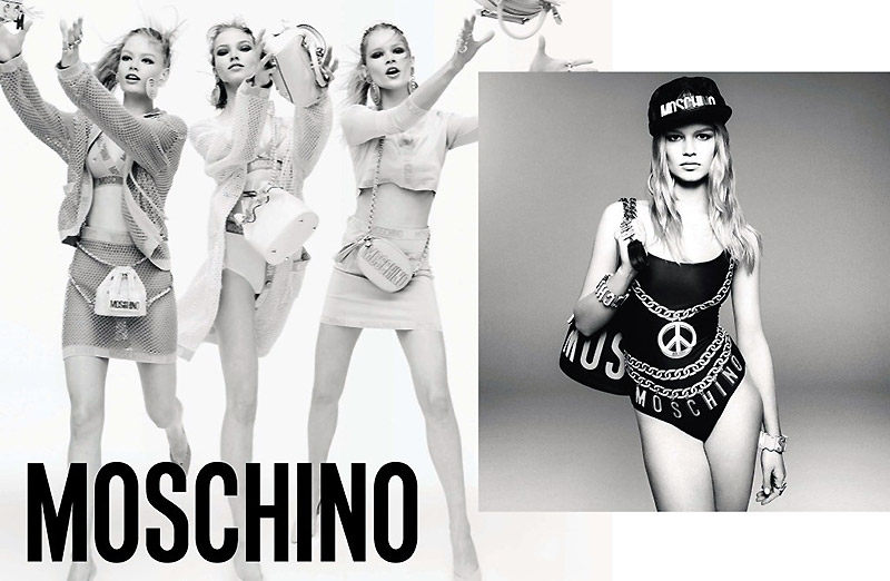 Preview: Moschino Goes 90s for Spring 2015 Ad – Fashion Gone Rogue