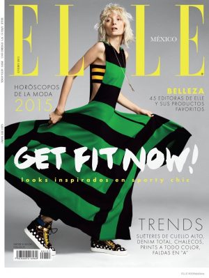 Ash Walker Wears Playful Prints For Matallana In Elle Mexico – Fashion 