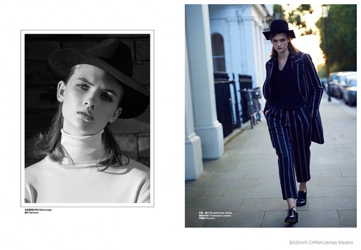 Lara Mullen in Tomboy Style for Bazaar China by James Meakin – Fashion ...