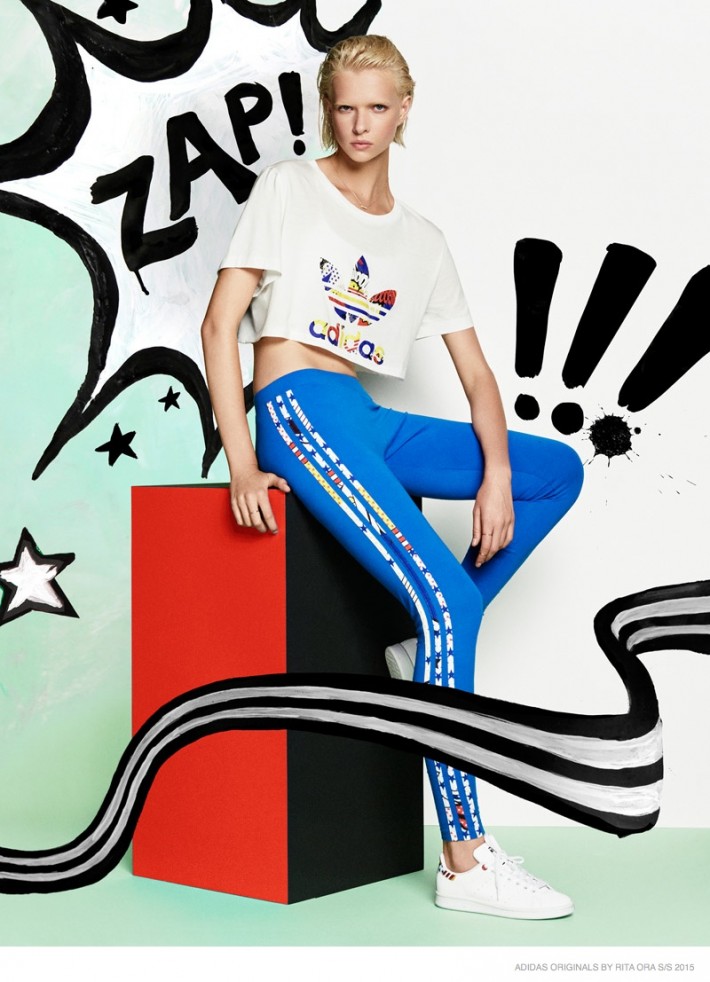 Rita Ora Links Up With Adidas Originals For Pop Art Inspired Spring ...